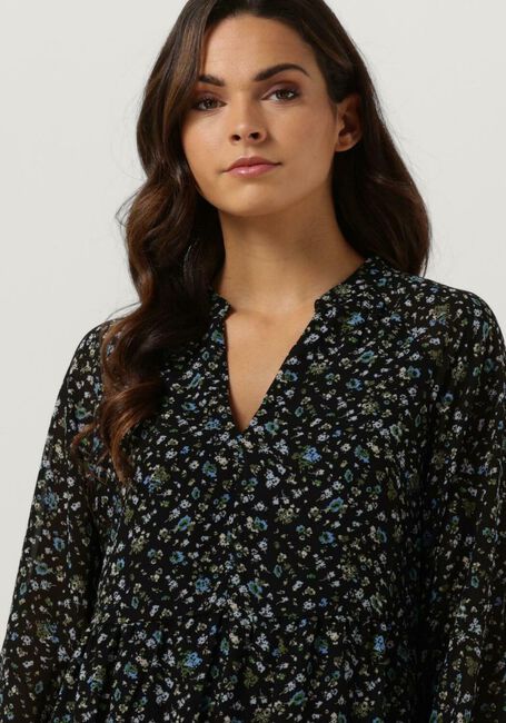 Zwarte OBJECT Mini jurk OBJMILA GIA L/S DRESS - large