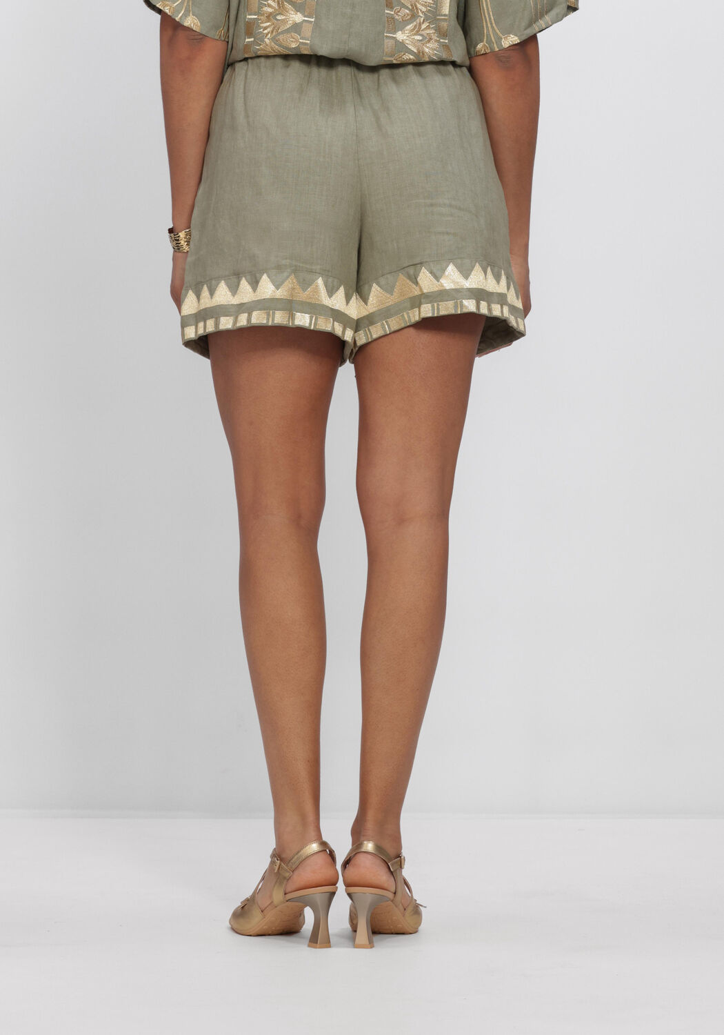 Khaki GREEK ARCHAIC KORI Korte broek S26K-2071099 - large