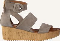 Taupe OMODA Platte sandalen 722016 - medium