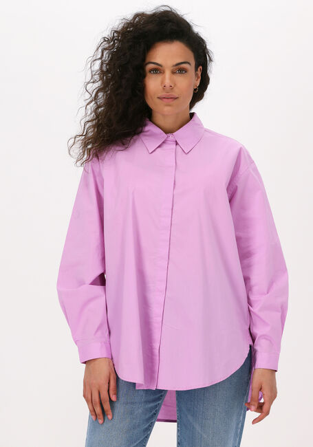 Roze MSCH COPENHAGEN Blouses HADDIS LS SHIRT - large