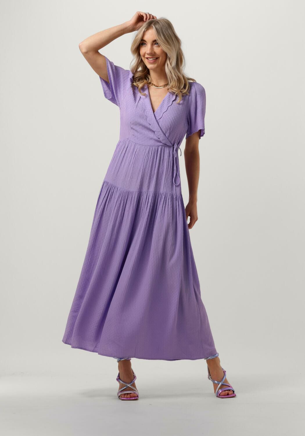 Lila jurk dames sales