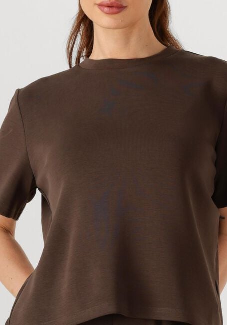 Beige SELECTED FEMME T-shirt SLFTENNY SS BOXY O-NECK TEE - large