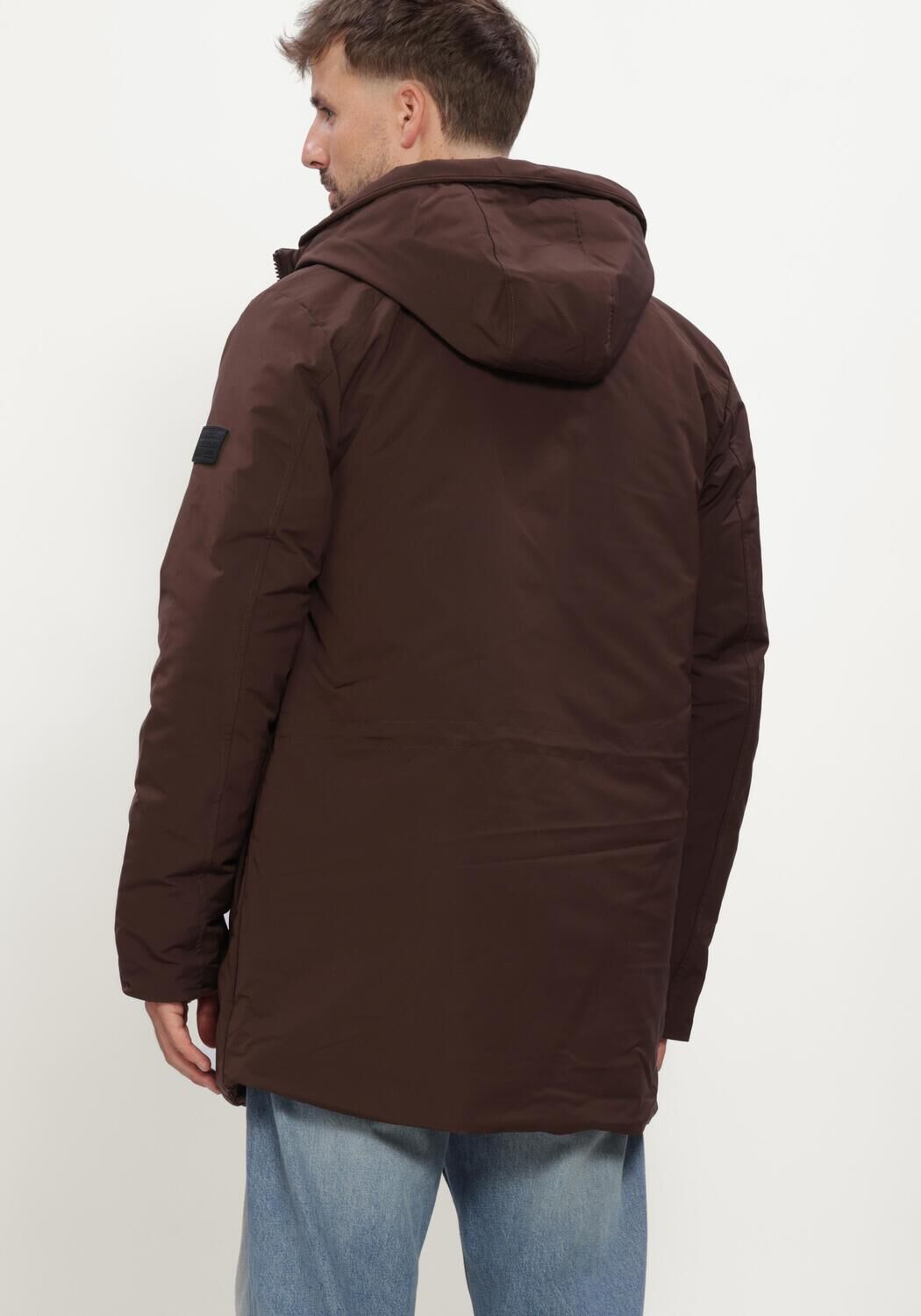 Bruine G-STAR RAW Winterjassen CLEAN VODAN PDD HDD PARKA - large