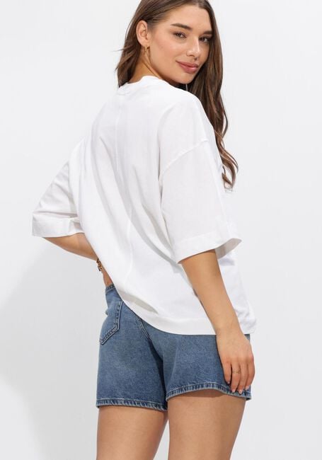 Witte SELECTED WOMEN T-shirt SLFCOLWOMAN 2/4 OVERSIZED TEE - large