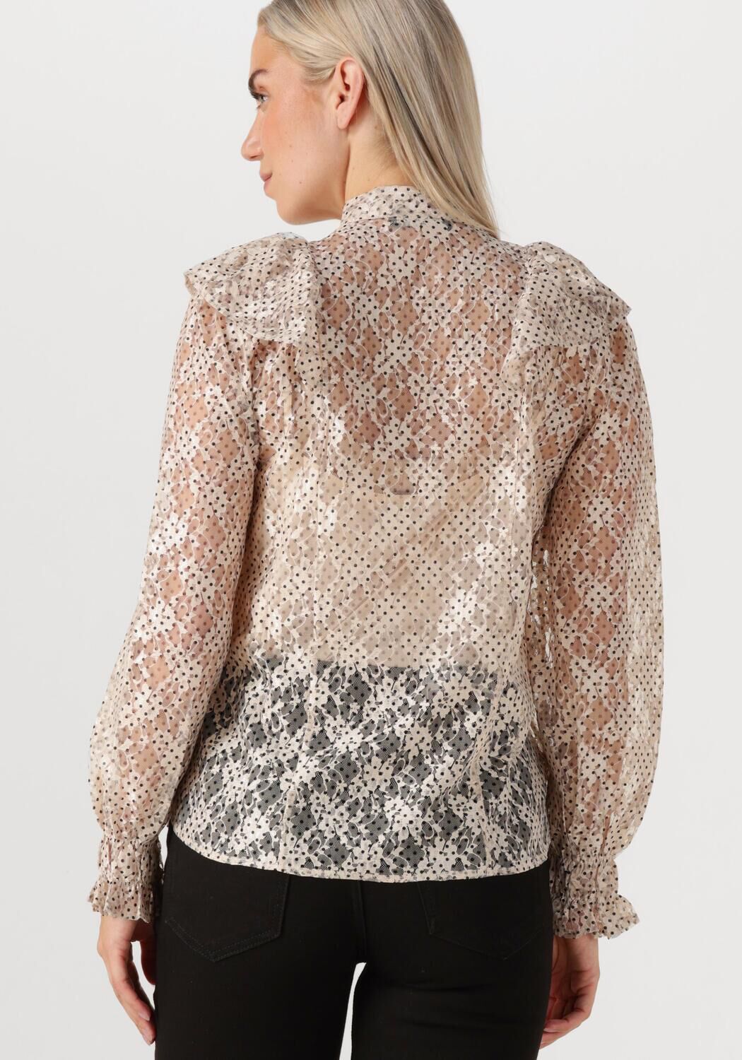 BRUUNS BAZAAR Dames Blouses Bbyonas Shirt Gebroken Wit