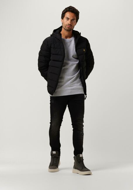 Grijze LYLE & SCOTT Sweater CREW NECK SWEATSHIRT - large