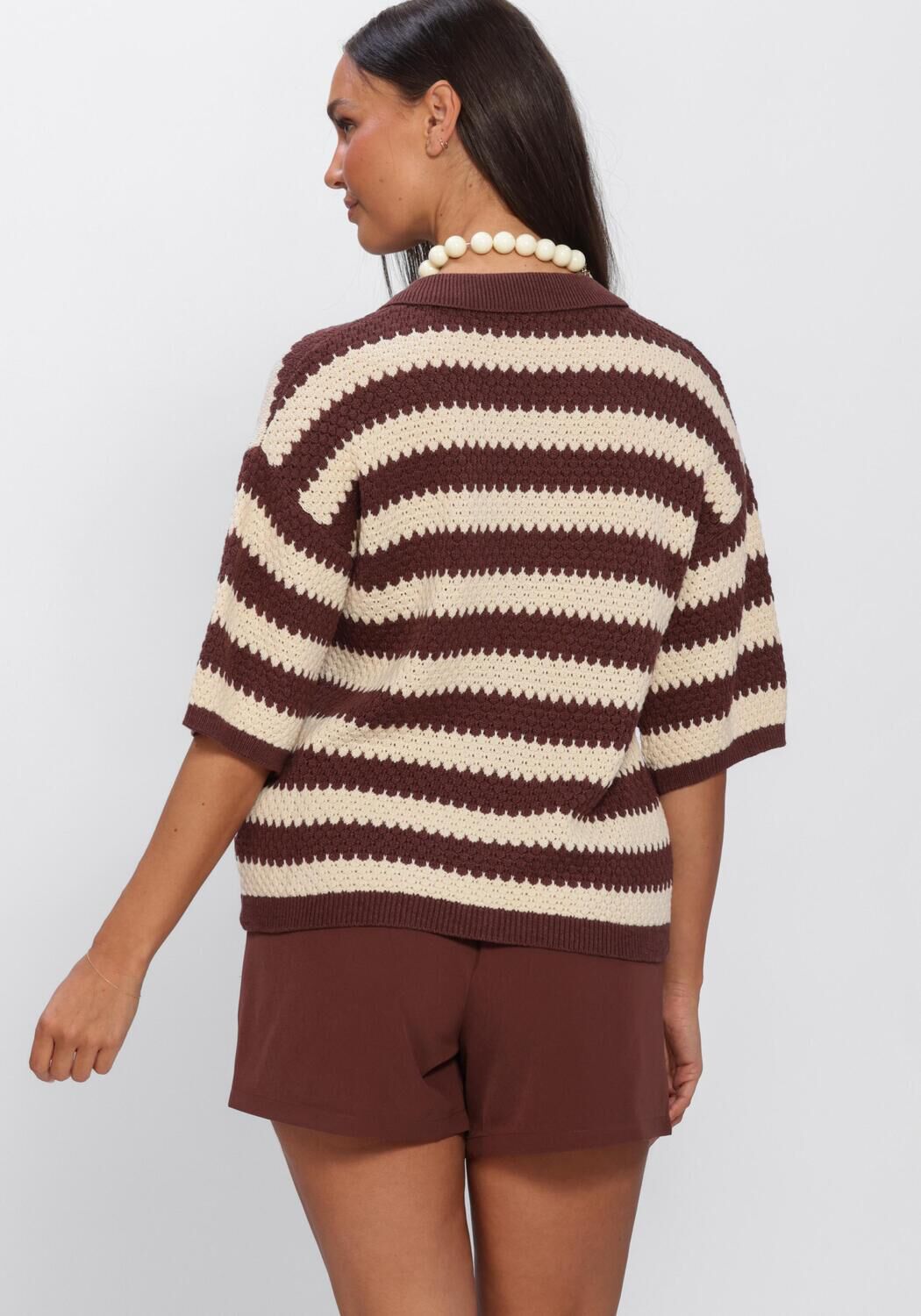 Multi YDENCE Tops & T-shirts KNITTED TOP JANOUK - large