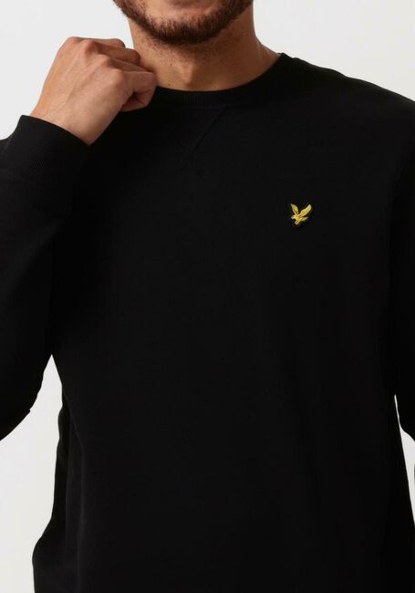 Zwarte LYLE & SCOTT Trui CREW NECK SWEATSHIRT - large
