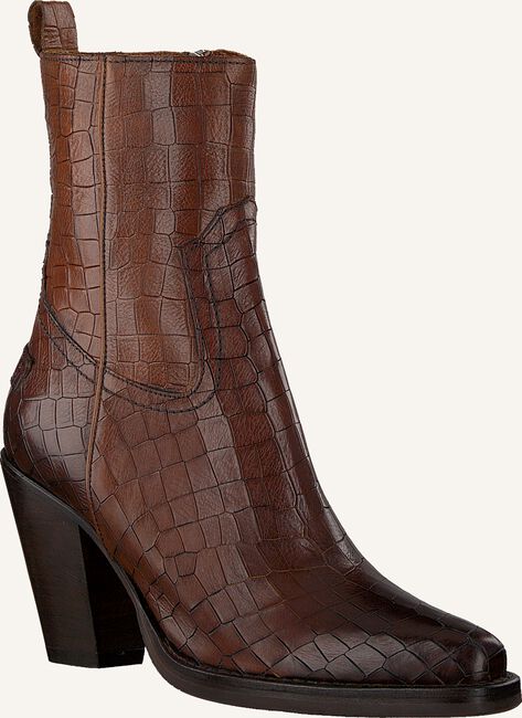 Cognac SHABBIES Enkellaarsjes 183020163 Cognac SHABBIES Enkellaarsjes 183020163 - large