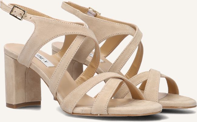 Beige NOTRE-V Sandalen met hak 22552 Beige NOTRE-V Sandalen met hak 22552 - large