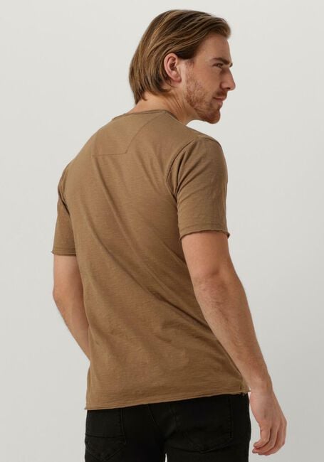 Camel DSTREZZED T-shirt MC. QUEEN SLUB JERSEY - large