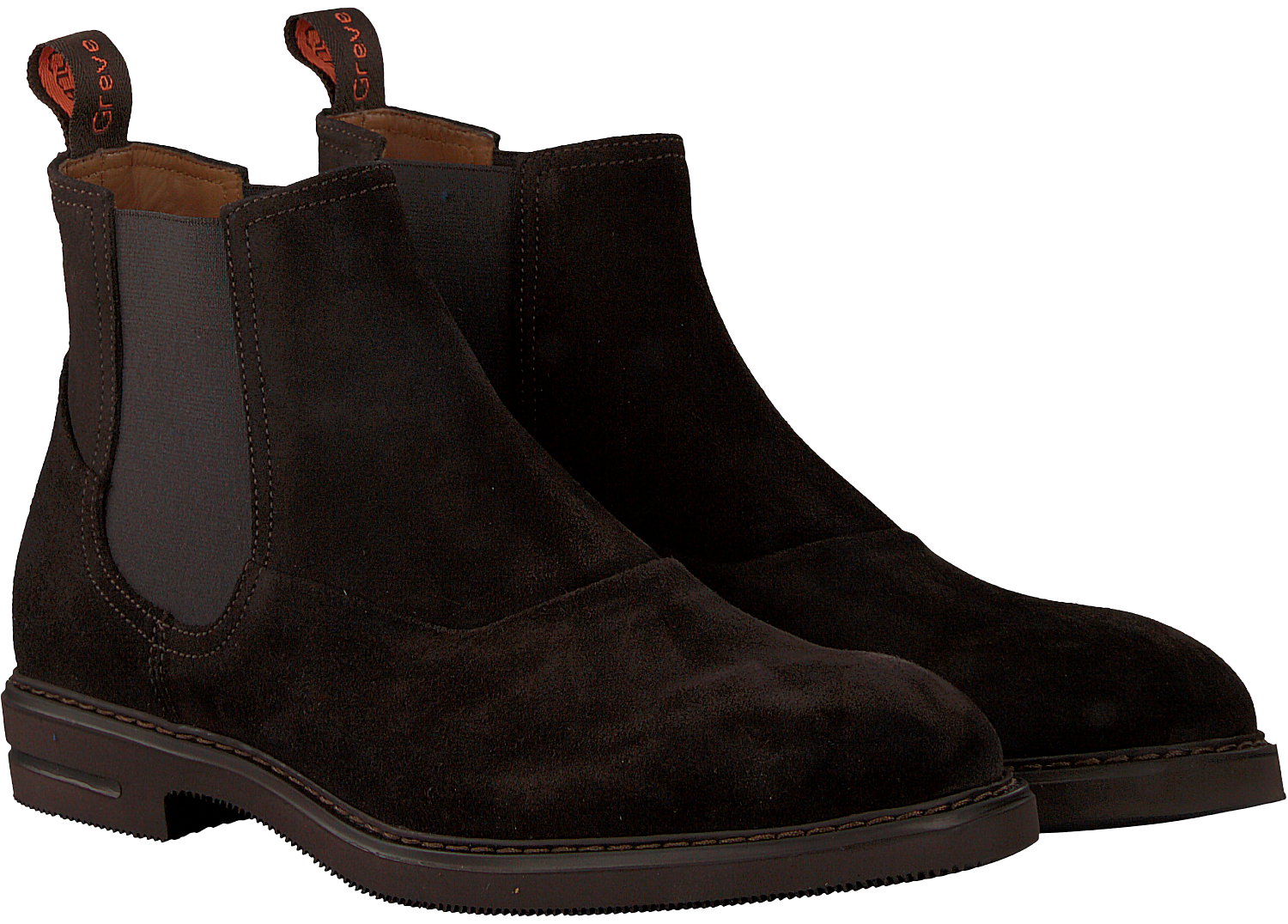 Bruine GREVE Chelsea boots GERMAN | Omoda