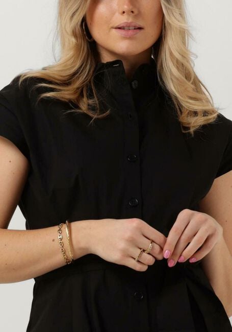 Zwarte LIU JO Midi jurk ABITO LUNGO POP CROS - large
