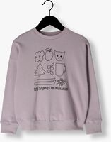 Paarse WANDER & WONDER Sweater OBJECT SWEATSHIRT - medium