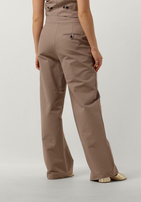 Bruine VANILIA Pantalon STRAIGHT SOFT TOUCH - large