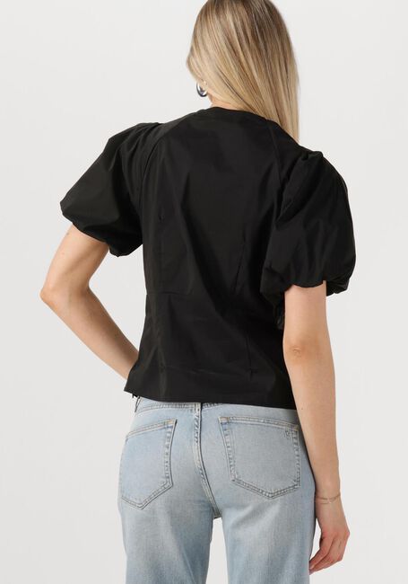 Zwarte NEO NOIR Blouses IRINA POPLIN BLOUSE - large