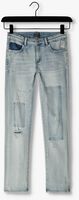 Blauwe INDIAN BLUE JEANS Straight leg jeans BLUE SUE DAMAGED STRAIGHT FIT