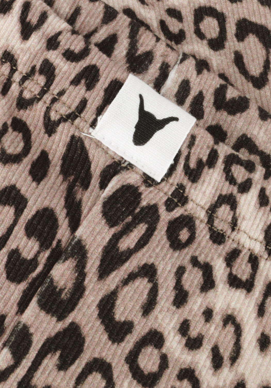 Bruine ALIX MINI Legging BABY KNITTED ANIMAL RIB LEGGING - large