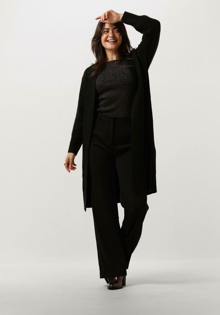 Zwarte NEO NOIR Top TALIA GLITTER KNIT TOP - large