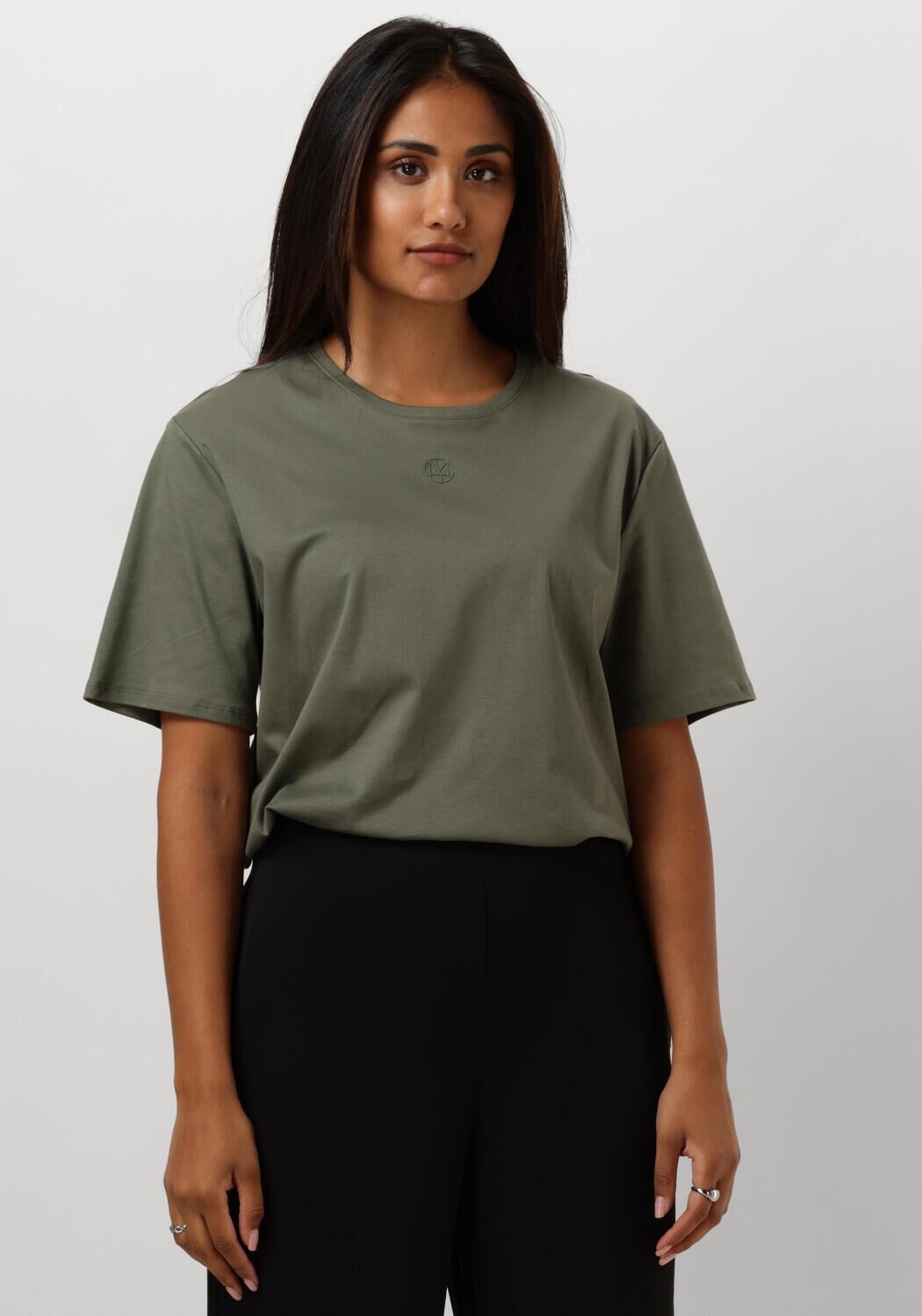 MSCH COPENHAGEN Dames Tops & T-shirts Mschmelea Icon Tee Groen