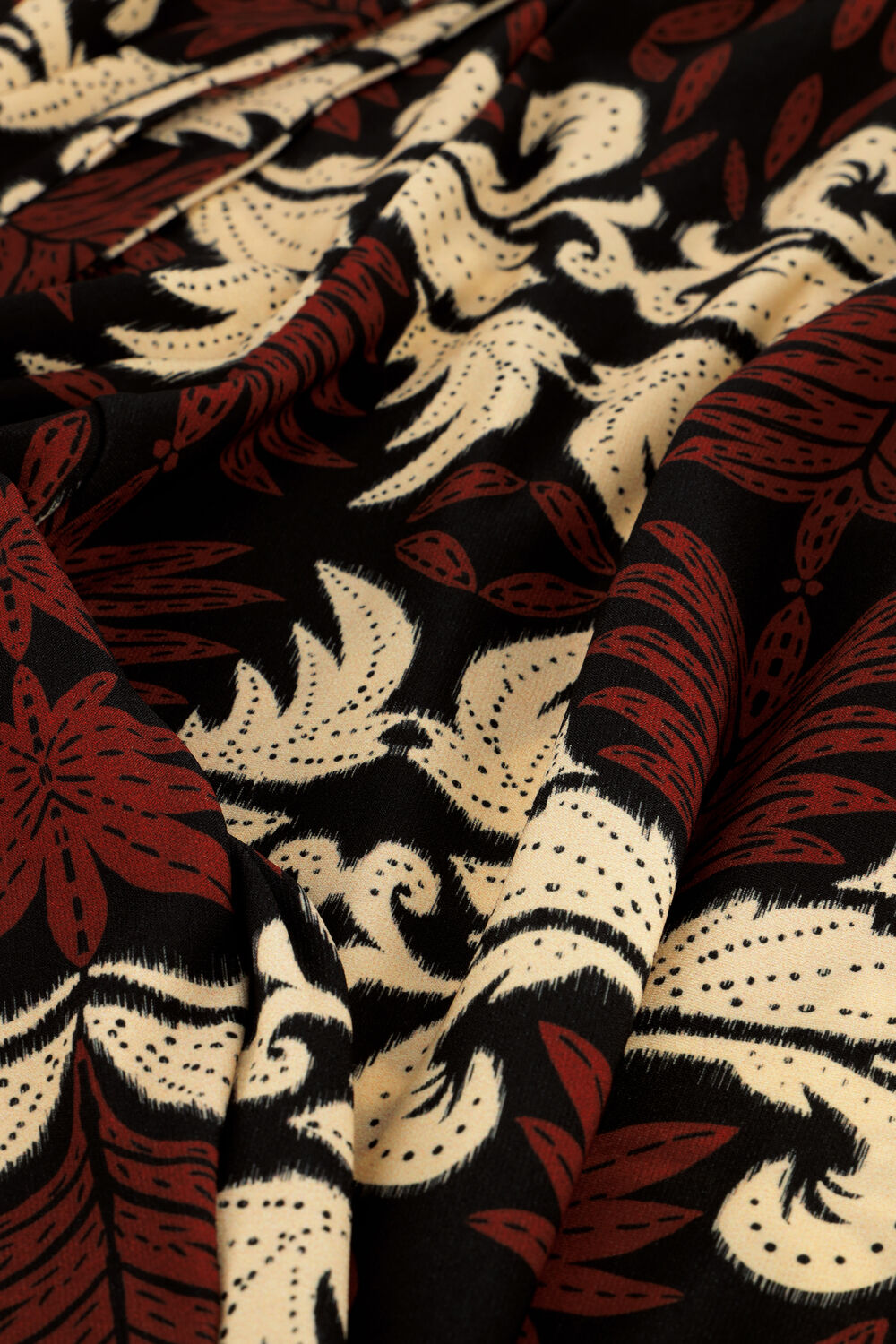 Zwarte VANILIA Pantalon PALM RELAXED LEG - large