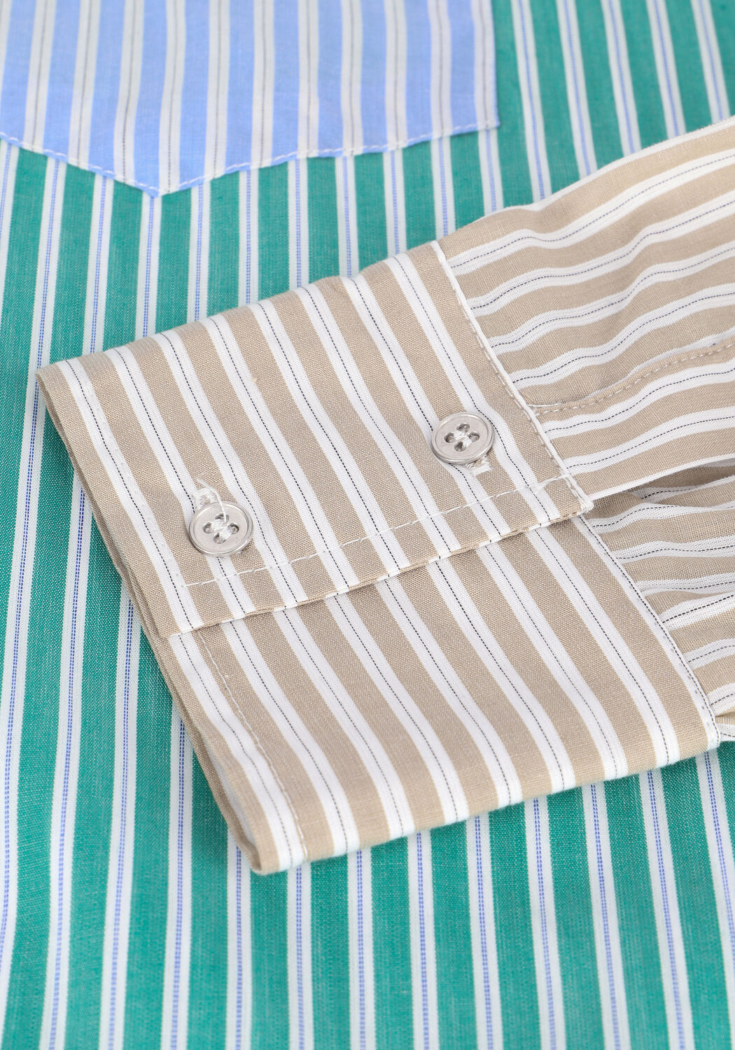 Multi CO'COUTURE Blouses REGINA MIX OVERSIZE SHIRT - large