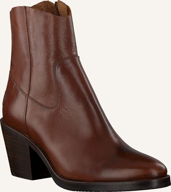 Cognac SHABBIES Enkellaarsjes 183020170 Cognac SHABBIES Enkellaarsjes 183020170 - large