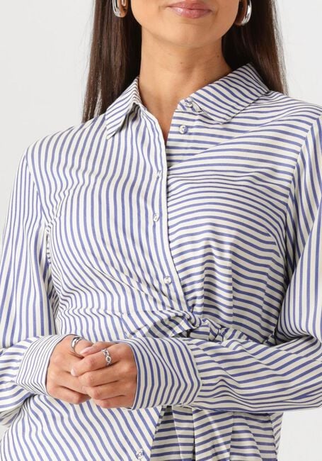 Witte Y.A.S. Blouses YASESTIMA LS TIE SHIRT - large