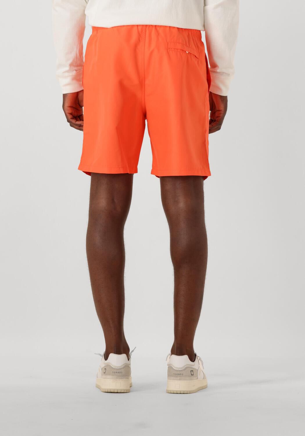 SHIWI Heren Zwembroeken Men Mike Swim Shorts 7 Inch Solid Oranje