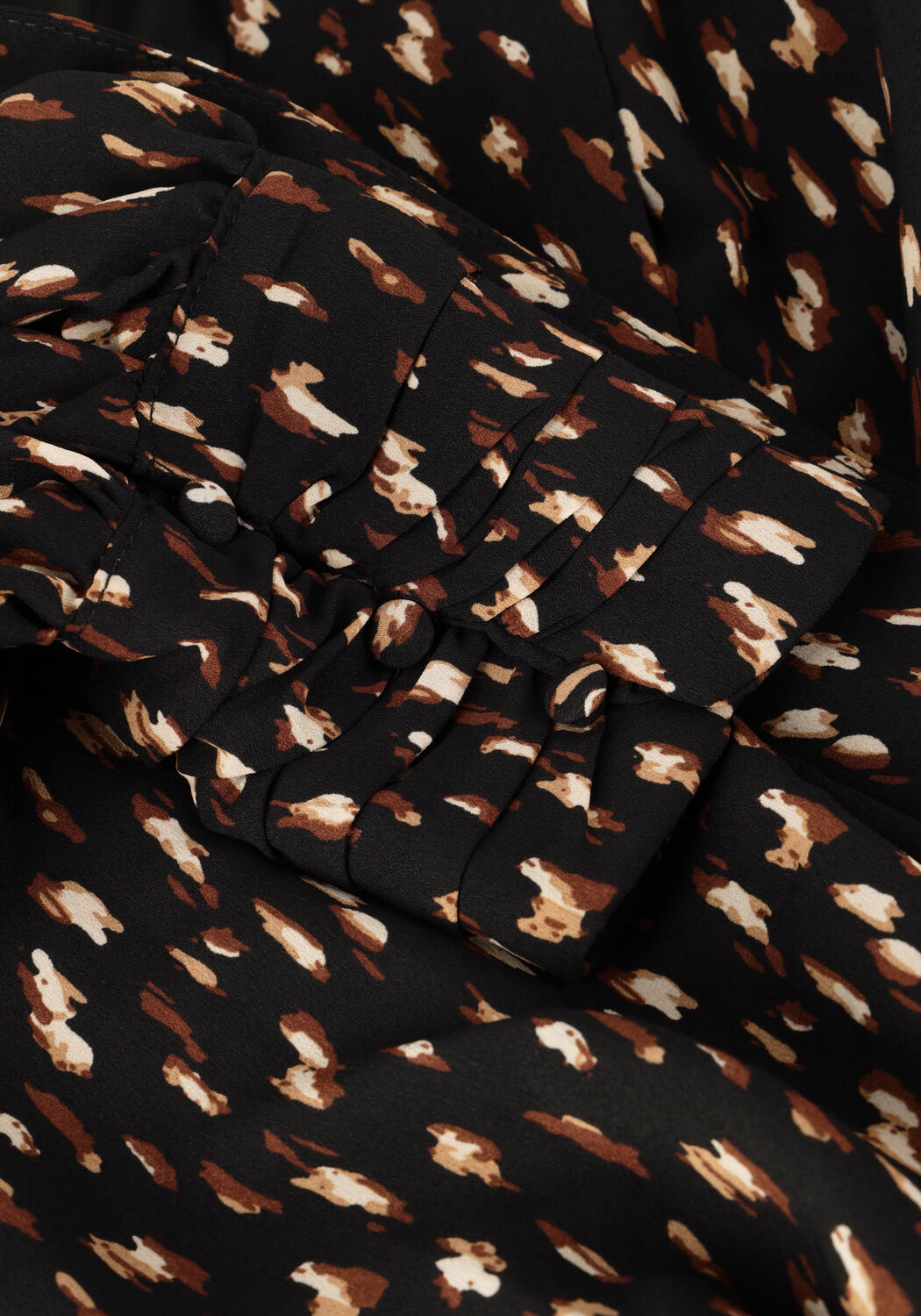 Zwarte NOTRE-V Mini jurk NV-ELINE - large