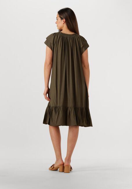 Olijf CO'COUTURE Mini jurk SUNRISE CROPPED DRESS - large