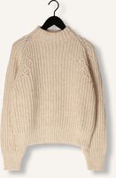 Beige SECOND FEMALE Trui AYA KNIT T-NECK Beige SECOND FEMALE Trui AYA KNIT T-NECK - medium