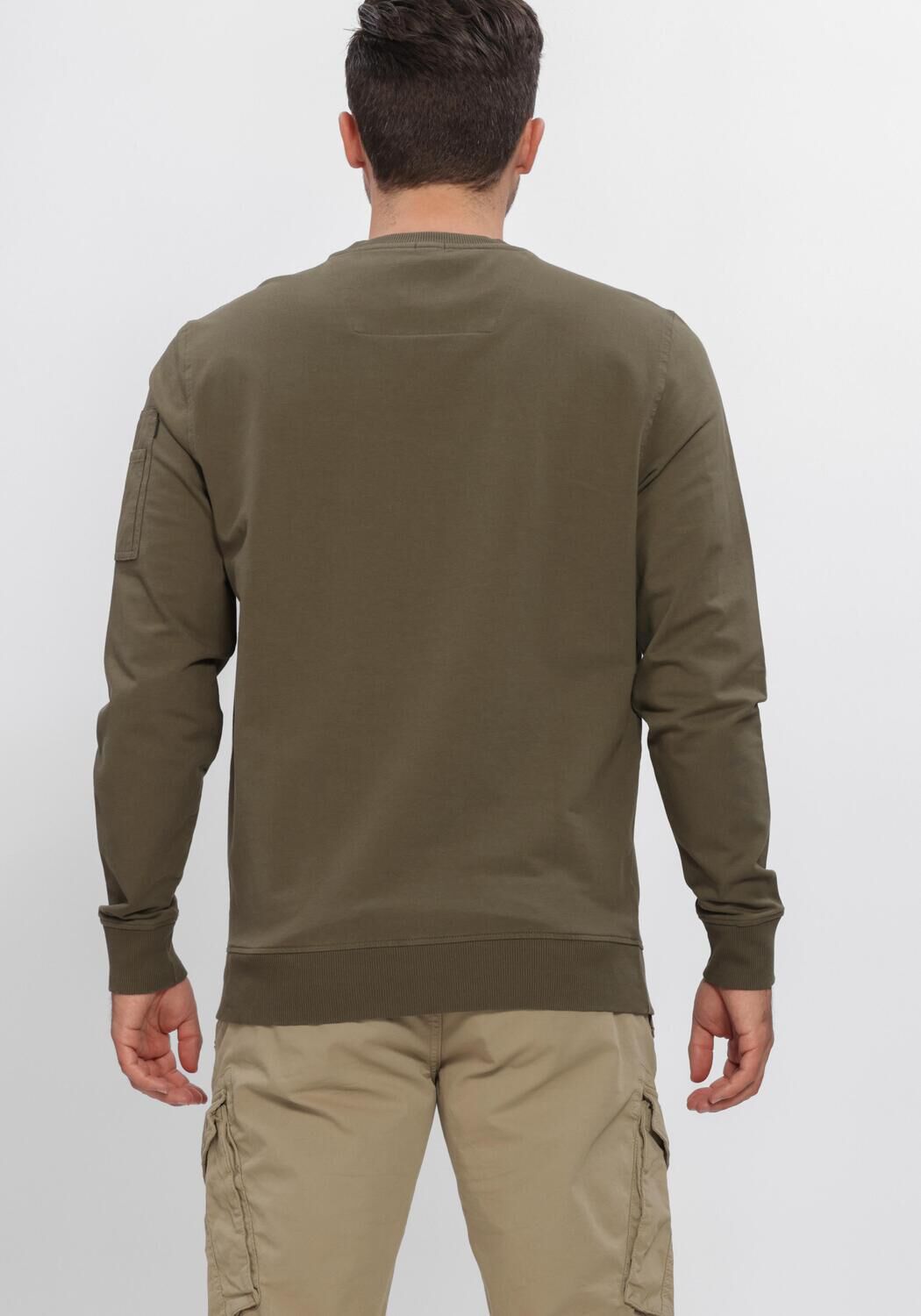 Groene PME LEGEND Truien/vesten AMERICAN CLASSIC SWEAT - large