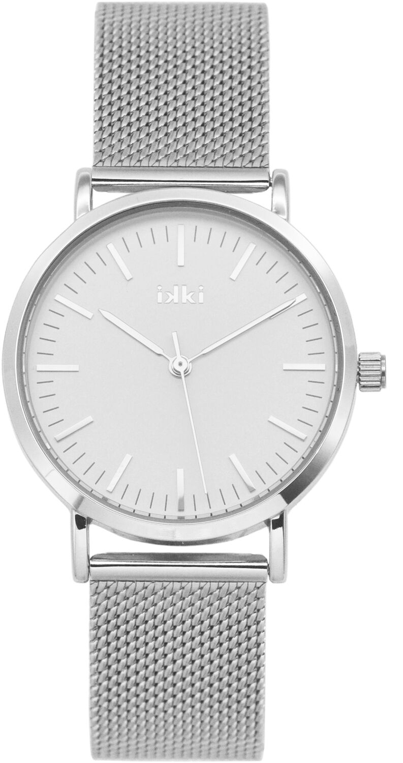 Ikki horloge zilver new arrivals