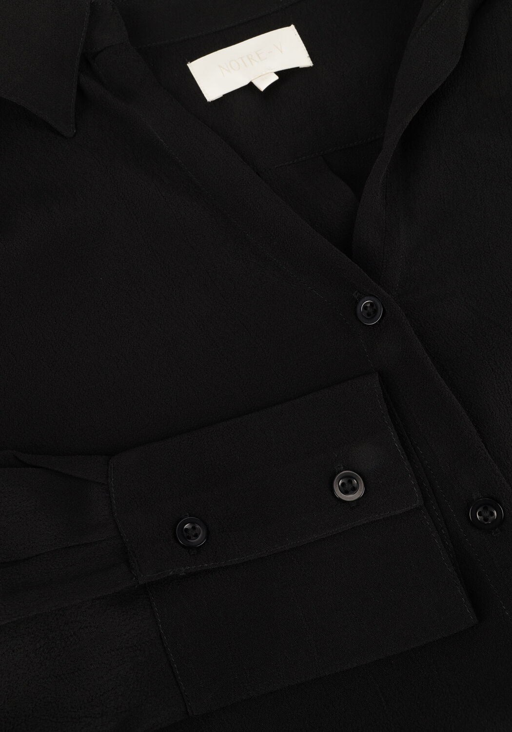 Zwarte NOTRE-V Blouses NV-EMMA - large