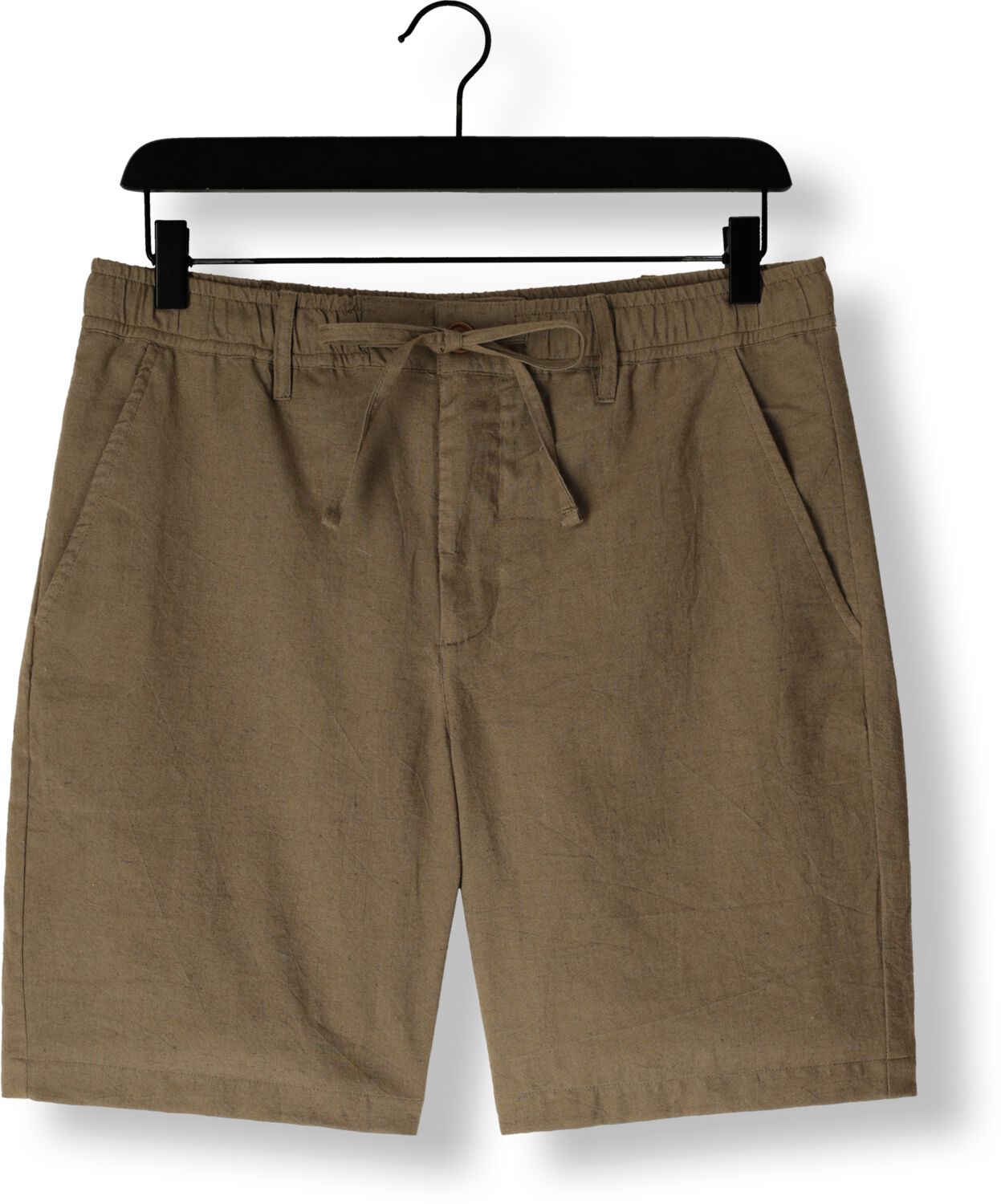 ANERKJENDT Heren Broeken Aklt James Cot linen Ela Shorts Bruin