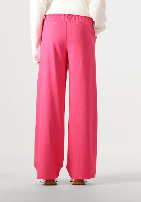 Roze OBJECT Pantalon OBJ LISA WIDE PANT - large