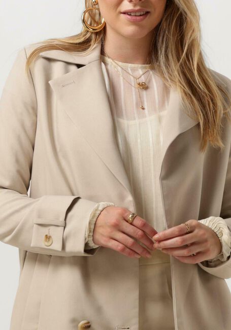 Beige NOTRE-V  X BO - ANNA TRENCHCOAT - large