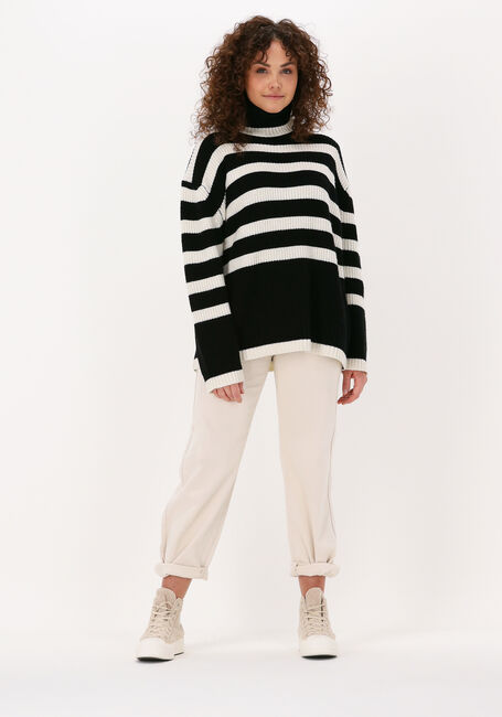 Zwarte JUST FEMALE Coltrui CIRI KNIT ROLLNECK - large