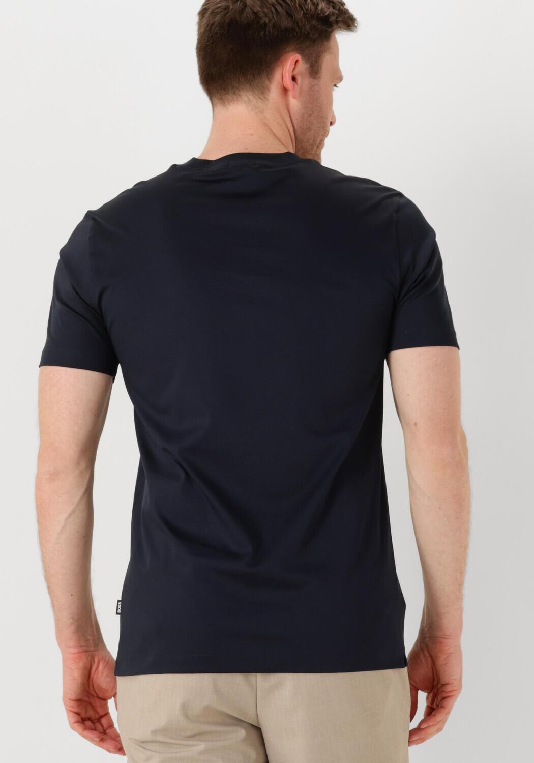 BOSS BLACK Heren Polo's & T-shirts H-tessler Donkerblauw