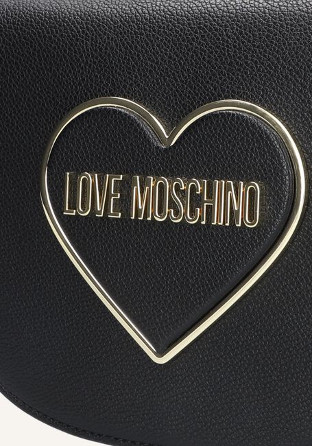 Zwarte LOVE MOSCHINO Schoudertas HEART PLAQUE 4145 Zwarte LOVE MOSCHINO Schoudertas HEART PLAQUE 4145 - large