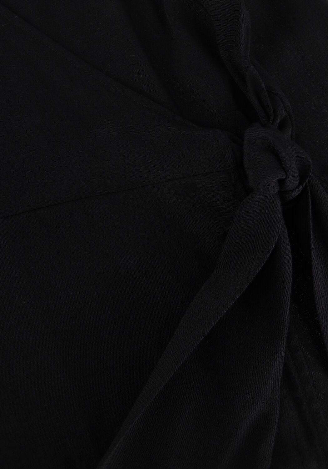 Zwarte ENVII Mini jurk ENLIME LS VN DRESS - large