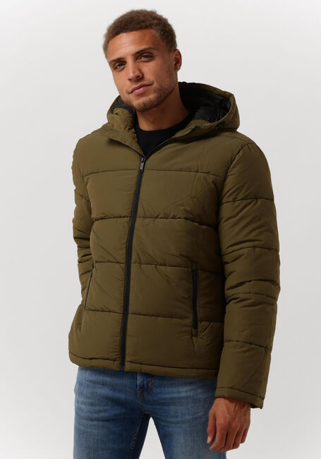 Olijf SELECTED HOMME Gewatteerde jas HARRY PUFFER JKT W - large