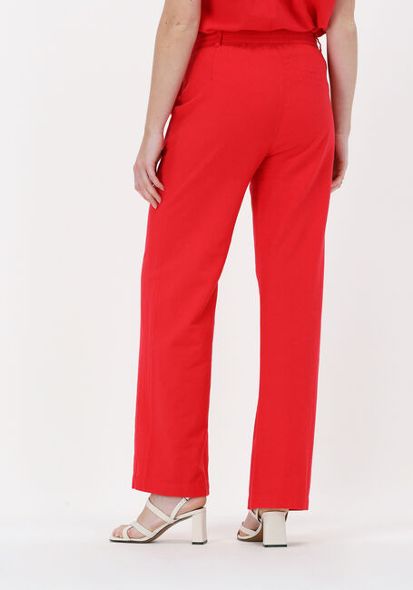 Rode CC HEART Wijde broek WIDE LINEN PANTS - large
