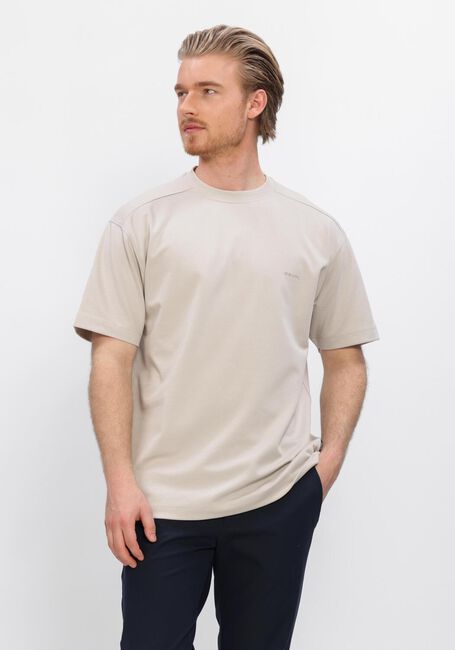 Beige GENTI T-shirt T-SHIRT SS 1227 - large