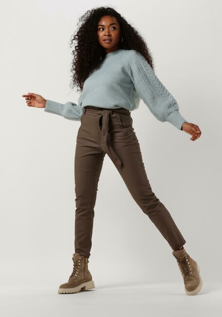 Lichtblauwe MSCH COPENHAGEN Trui MSCHPEGGY PULLOVER - large