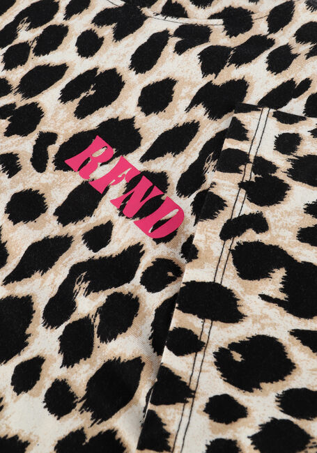 Leopard REFINED DEPARTMENT Mini jurk OVERSIZED T-SHIRT DRESS BABS - large