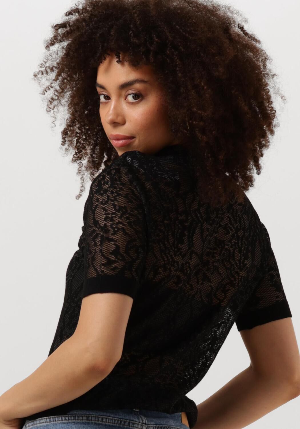 TWINSET MILANO Dames Tops & T-shirts 242tp3010 Zwart