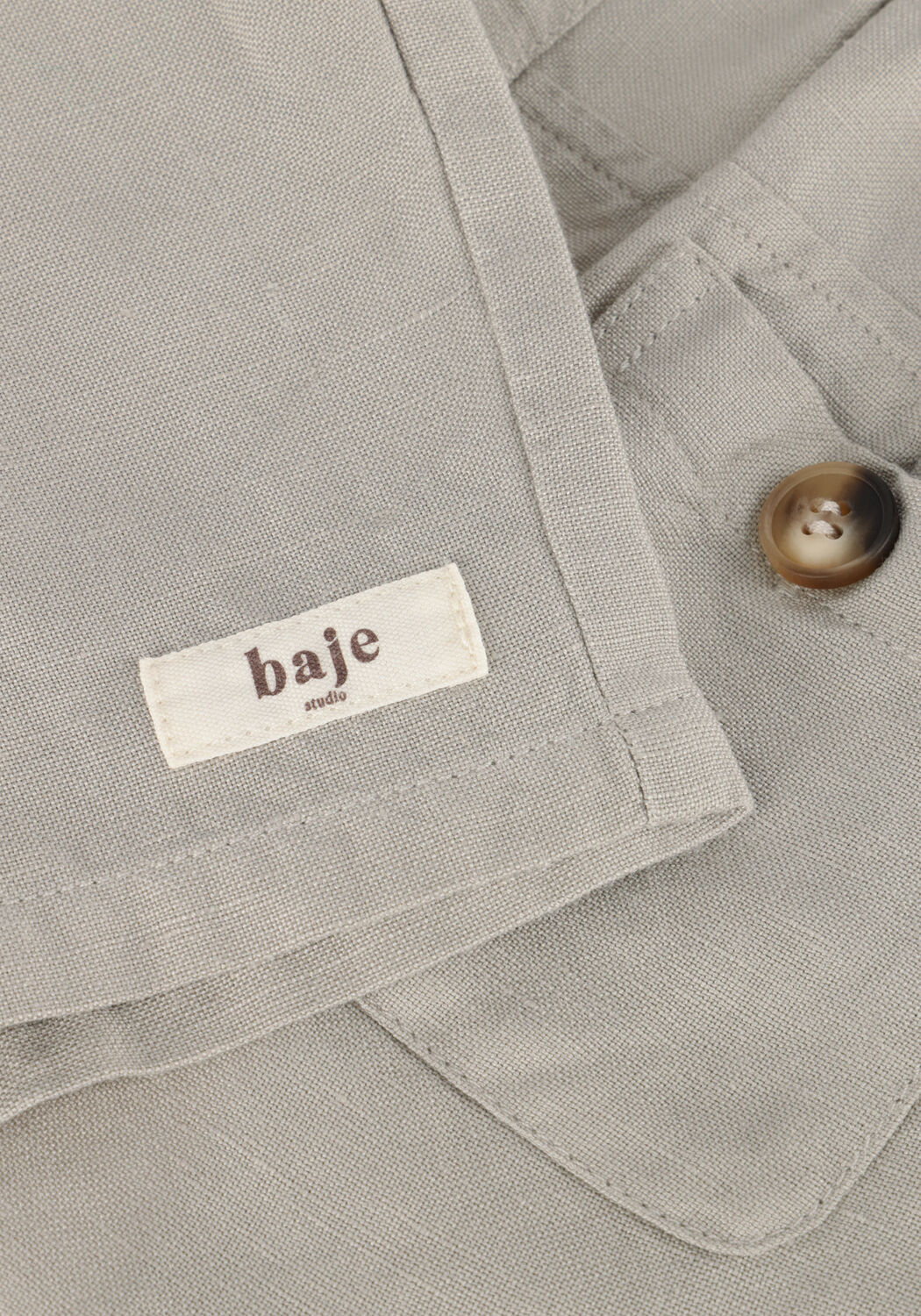 Taupe BAJE STUDIO Broeken SANTO - large