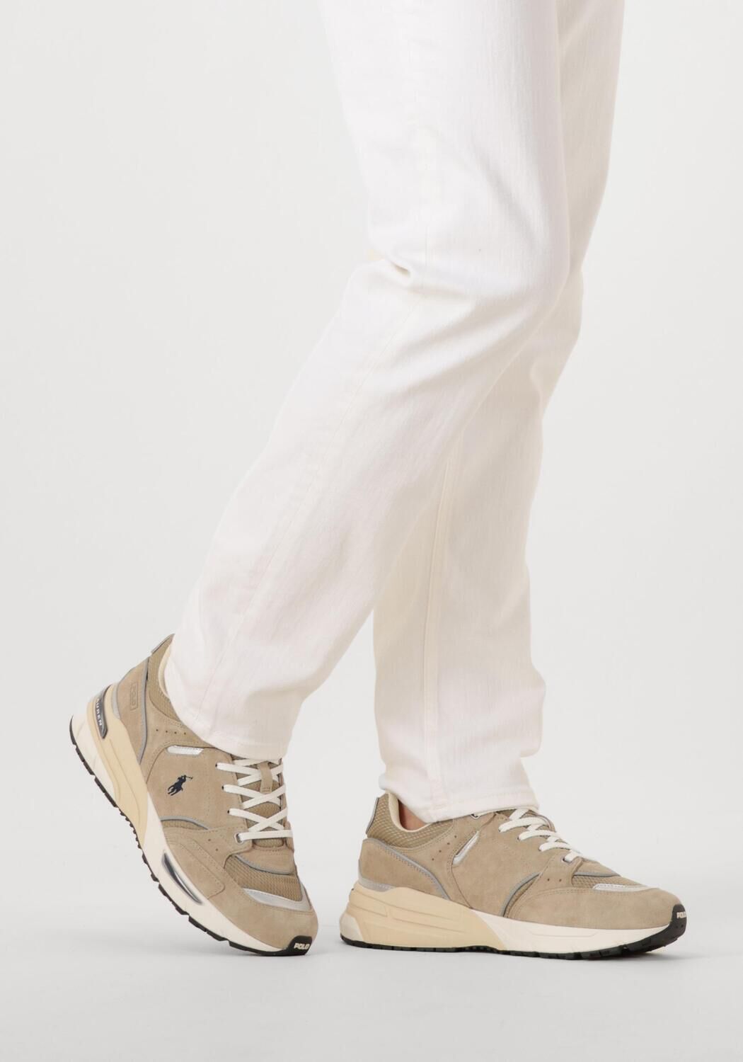 Beige POLO RALPH LAUREN Lage sneakers TRACKSTR 250 LOW TOP LACE - large